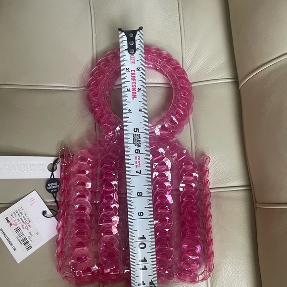 Opening Ceremony Pink Acrylic Bag - Picture 5 of 6